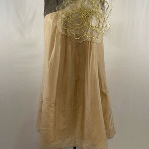 New with Tags RYU Cotton and Silk Big Flower Dress